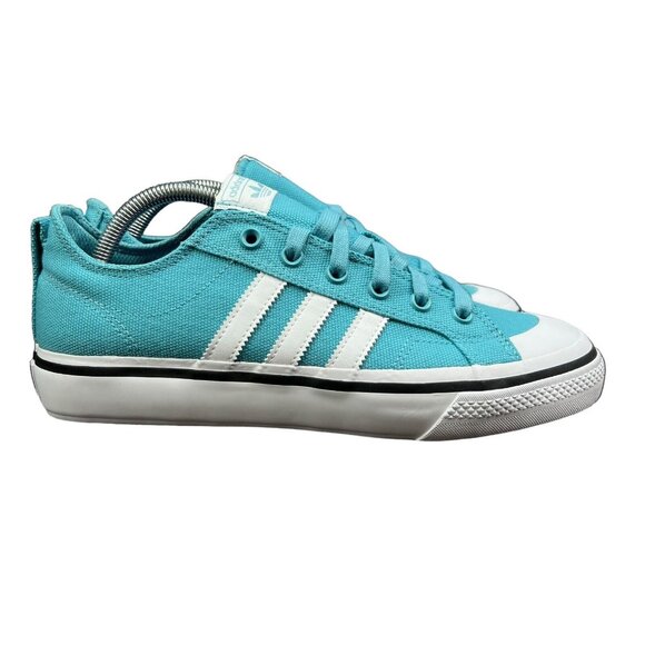 Adidas Nizza Low Advantage Preloved Blue White Shoes HP9081 Men's Sizes 7.5 - 13 - Picture 1 of 9
